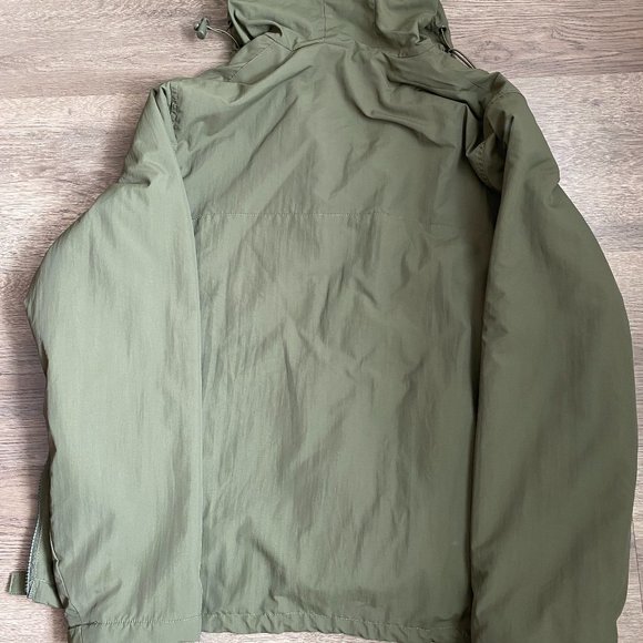 Military Surplus Windbreaker with Zipper Olive Sz. S - Picture 10 of 10